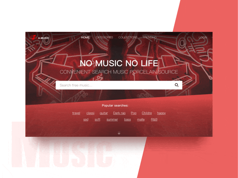 Music product Animation