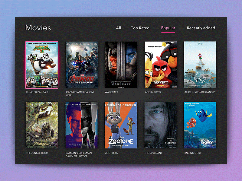 Movie Channel Animation
