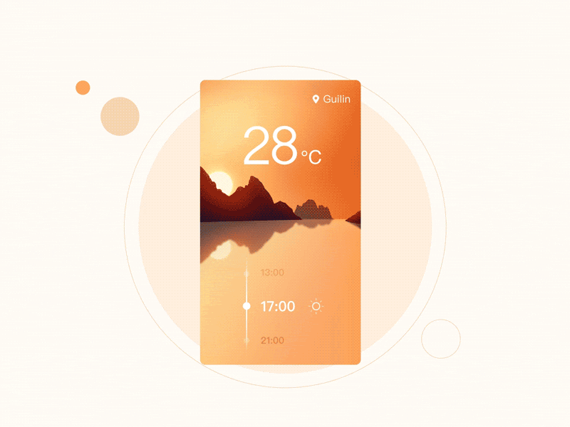 Weather App Animation