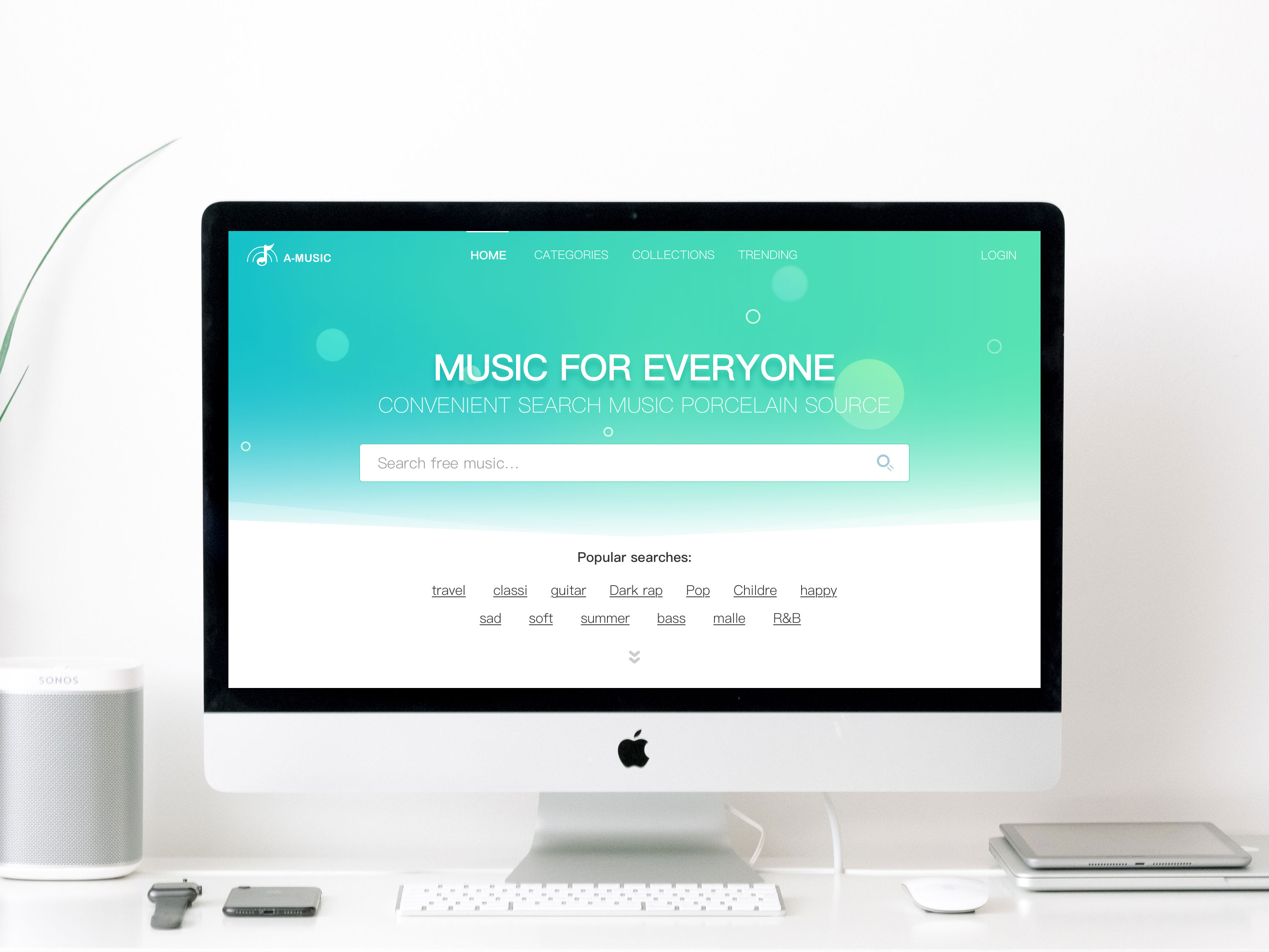 Music service product